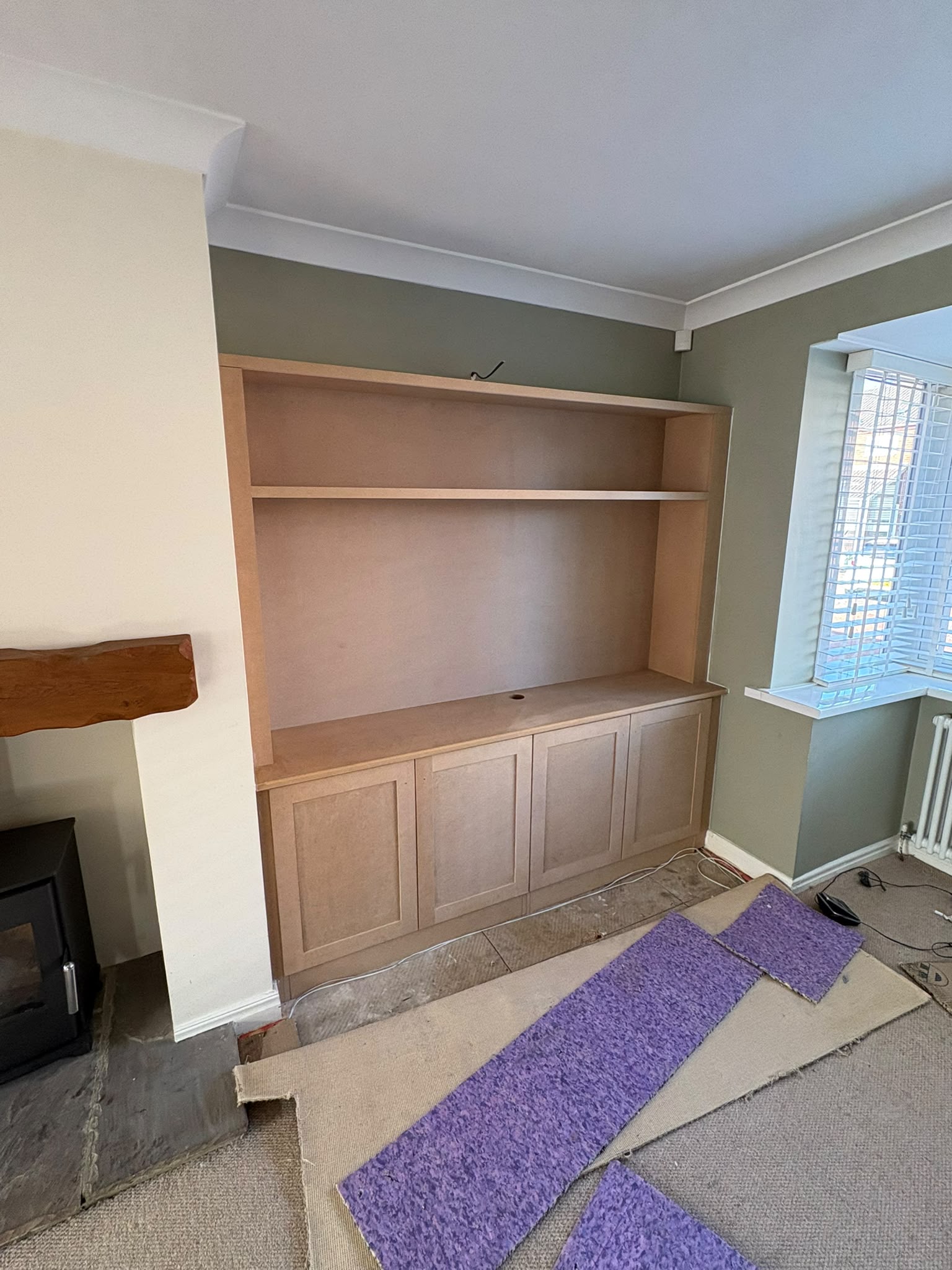 Custom alcove units
